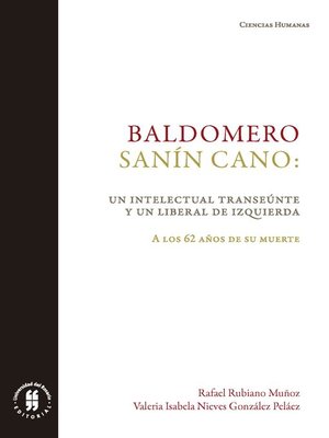 cover image of Baldomero Sanín Cano